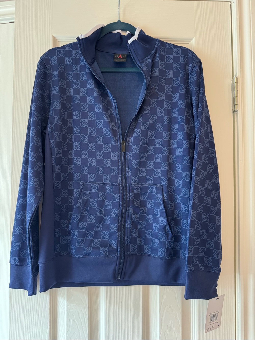 Jumpman 23 Midnight Navy Blue Full-Zip Jacket (NWT)
